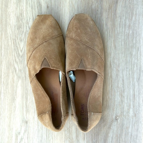 TOMS Alpargata Suede Shoes - Picture 2 of 5